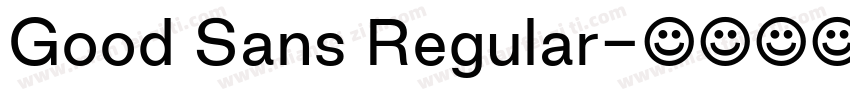 Good Sans Regular字体转换